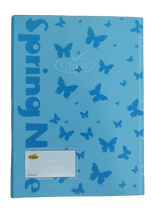 Class Semi Transparent color PVC Exercise N.B -40 Sheets Ass Colours